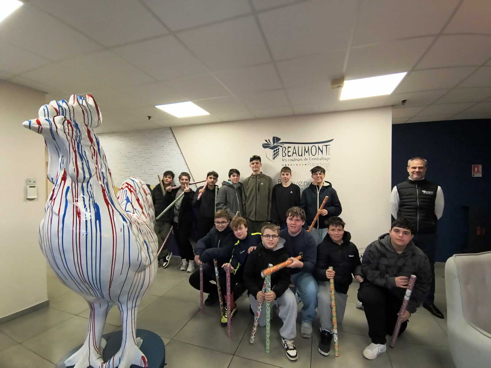 Visite de la Papeterie de Beaumont