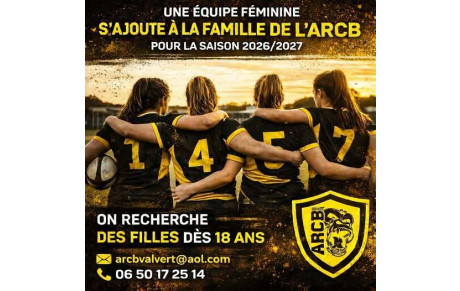Création d'une équipe féminine