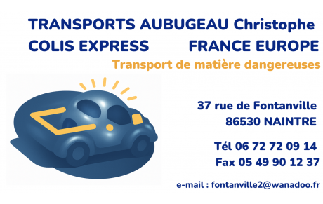 TRANSPORTS AUBUGEAU Christophe